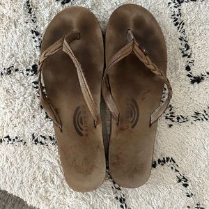 Women’s Rainbow Sandals Size 10